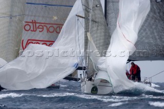 Porto Cervo, 14 09 2006. Rolex Swan Cup 2006. Race. . The Rolex Swan Cup is the principal event in the swan yacht racing circuit. For Editorial Use only.