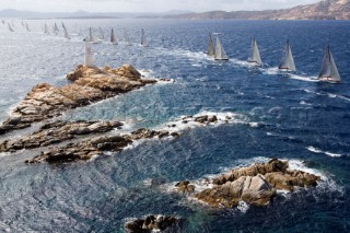 Porto Cervo,17 09 2006. Rolex Swan Cup 2006. Race. The Rolex Swan Cup is the principal event in the swan yacht racing circuit. For Editorial Use only.