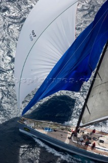 Porto Cervo,17 09 2006. Rolex Swan Cup 2006. Favonius. The Rolex Swan Cup is the principal event in the swan yacht racing circuit. For Editorial Use only.