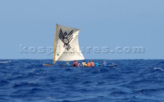 Lost at sea A boat finds itself all alone during the Antigua Classic Yacht Regatta April 2006