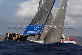 Ibiza (Spain) - 18 / 23 September 2006 TP 52 Breitling Cup Medcup - Illes Balears 2006 Mutua Madrilena Mean Machine and Bribon