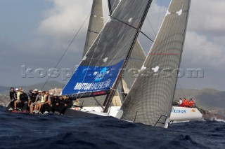 Ibiza (Spain) - 18 / 23 September 2006 TP 52 Breitling Cup Medcup - Illes Balears 2006 Mutua Madrilena Mean Machine and Bribon