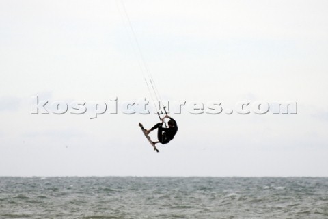 Kitesurfing