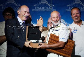 Cannes - France - 01 October 2006. Regates Royales 2006. Vittorio Cavazzana of Emeraud - Third Overall