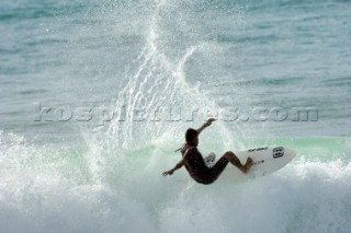 Dramatic action from the Hossegor Seignosse France Rip Curl Pro 2005