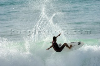 Dramatic action from the Hossegor Seignosse France Rip Curl Pro 2005