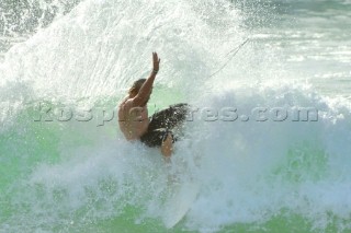 Dramatic action from the Hossegor Seignosse France Rip Curl Pro 2005