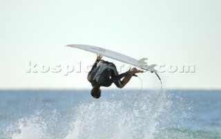 Dramatic action from the Hossegor Seignosse France Rip Curl Pro 2005