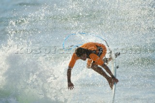 Dramatic action from the Hossegor Seignosse France Rip Curl Pro 2005