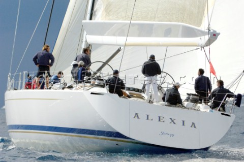 The Wally 100 Alexia at Les Voiles de Saint Tropez 2005