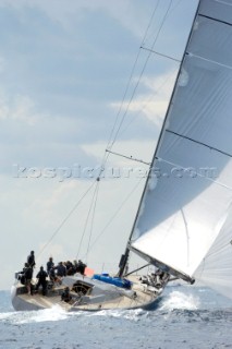 J One competing at Les Voiles de Saint Tropez 2005