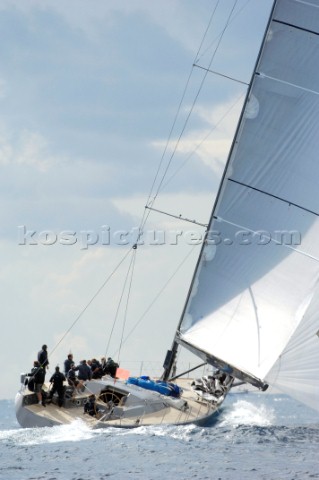 J One competing at Les Voiles de Saint Tropez 2005