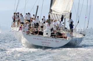 Mari-Cha IV at Les Voiles de Saint Tropez 2005