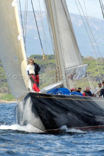 The yacht Velsheda at Les Voiles de Saint Tropez 2005