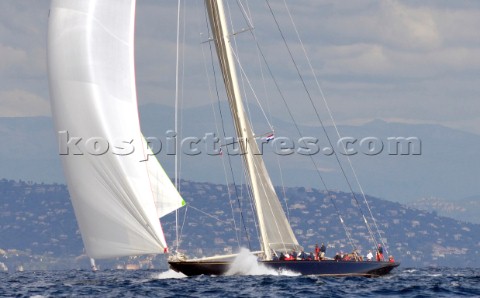 The yacht Velsheda at Les Voiles de Saint Tropez 2005