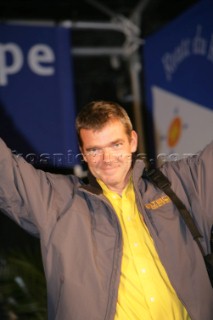 27/10/2006 - Saint Malo (FRA) - Route du Rhum 2006 - Présentation des skippers - 27/10/2006 - Saint Malo (FRA) - Route du Rhum 2006 - skippers presentation