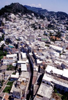 Capri - Italy -. View of the City