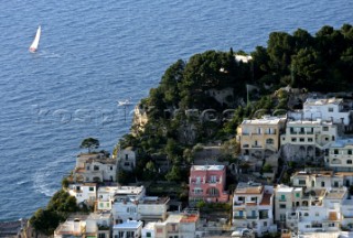 Capri - Italy -. Perspective of the City