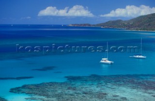 British Virgin Islands - Caribbean. Savannah Bay.