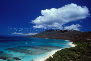 British Virgin Islands - Caribbean. Savannah Bay.