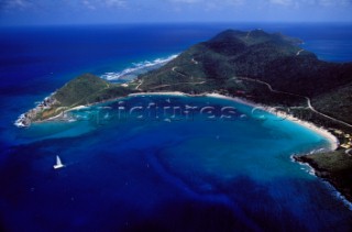 British Virgin Islands - Caribbean. Peter Island.