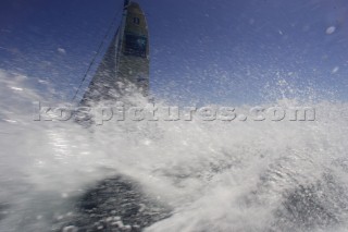 06/11/2006 - Pointe à Pitre/Guadeloupe (FRA) - Arrivée Route du Rhum 2006 - Pascal Bidegorry -Banque Populaire (2ème)***06/11/2006 - Pointe à Pitre/Guadelupe (FRA) - Route du Rhum 2006 arrival - Pascal Bidegorry -Banque Populaire (second)