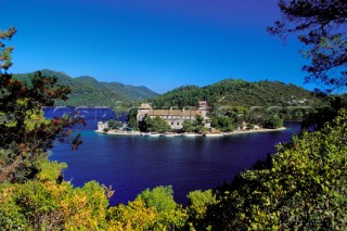 Croatia - Hvar Island. A View of the Sound.