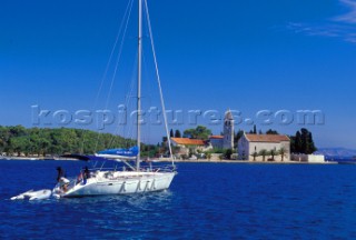 Croatia. The Village of Vis .