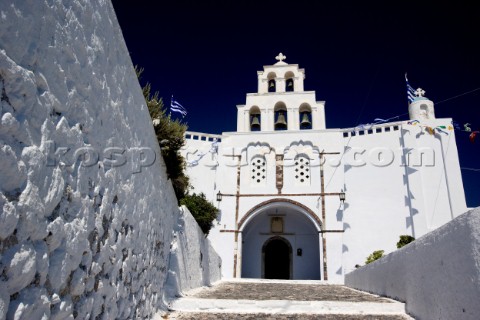 Greece  Santorini island  August 2006 Pyrgos 