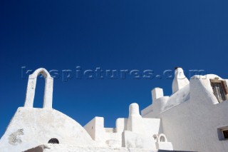 Greece - Santorini island - August 2006. Pyrgos -