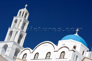 Greece - Santorini island - August 2006. Pyrgos -