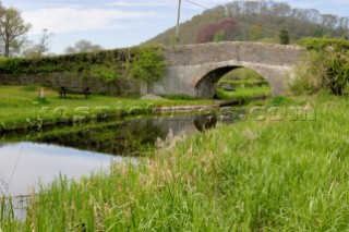 Bridge 125 on the Montgomery canal,above Brithdir Locks,near Berriew,Powys,Wales.May 2006.