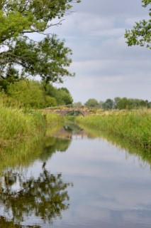 Bridge on the Montgomery canal near Maesbury,Shropshire,England,UK.