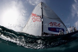 Valencia, 04 04 06. 32nd Americas Cup Luna Rossa Challenge.  ITA 86