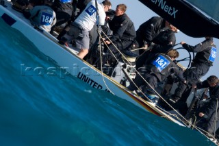 Valencia, 25 03 0732nd Americas Cup Training DayUnited Internet Team Germany