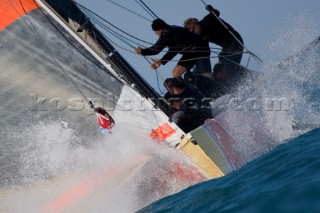 Valencia, 25 03 0732nd Americas Cup Training Day Victory Challenge.