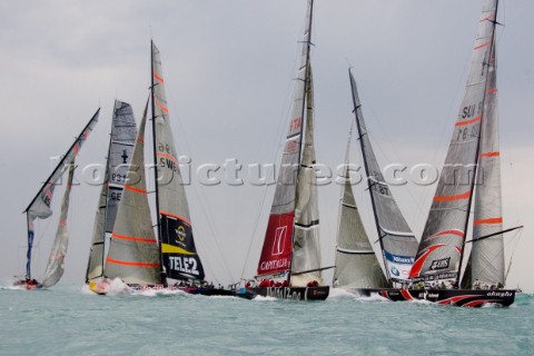 Valencia 04 04 2007 Louis Vuitton ACT 13 39 Dismasted sequence