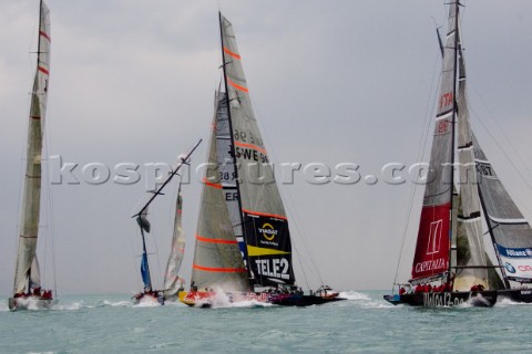 Valencia 04 04 2007 Louis Vuitton ACT 13 39 Dismasted sequence