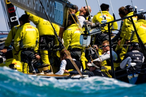 Americas Cup yacht crew