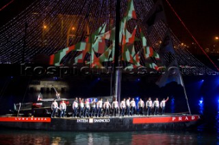 Valencia, 14 04 2007. 32nd Americas Cup Boat Parade. Luna Rossa Challenge