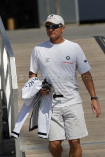 19/09/2006 - Valencia (Spain) - Americas Cup - BMW ORACLE Racing - September 2006 training - Chris Dickson (NZ)