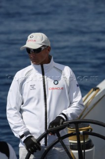 19/09/2006 - Valencia (Spain) - Americas Cup - BMW ORACLE Racing - September 2006 training - Chris Dickson (NZ)