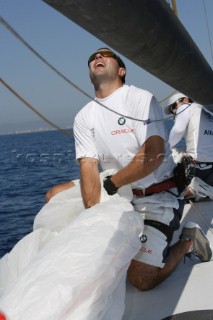 19/09/2006 - Valencia (Spain) - Americas Cup - BMW ORACLE Racing - September 2006 training - Nick Partridge (NZ)