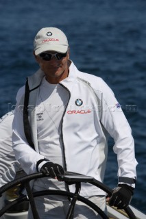 19/09/2006 - Valencia (Spain) - Americas Cup - BMW ORACLE Racing - September 2006 training - Chris Dickson (NZ)