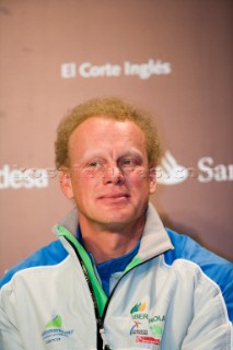 02/04/2007-Valencia (Spain)- 32nd Americas Cup - BMW ORACLE Racing - ACT 13 skippers opening press conference. Karol Jablonski.