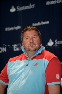 02/04/2007-Valencia (Spain)- 32nd Americas Cup - BMW ORACLE Racing - ACT 13 skippers opening press conference. Pierre Mas. China Team