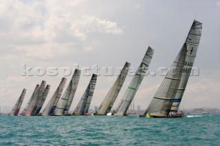 Fleet Start of Act 13 in Valencia