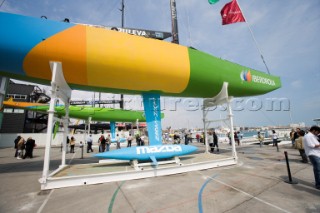 01/04/2007-Valencia (Spain)- 32nd Americas Cup - Unveiling ceremony***01/04/2007-Valencia (Spain)- 32nd Americas Cup - Unveiling ceremony