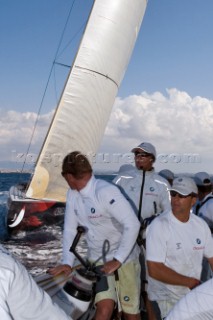 Crew work and teamwork onboard BMW Oracle