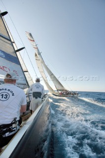 Crew work and teamwork onboard BMW Oracle